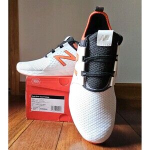New Balance Fresh Foam Cruz V1 Reissue White Black Red Sneakers Mesh Men Sz 11.5